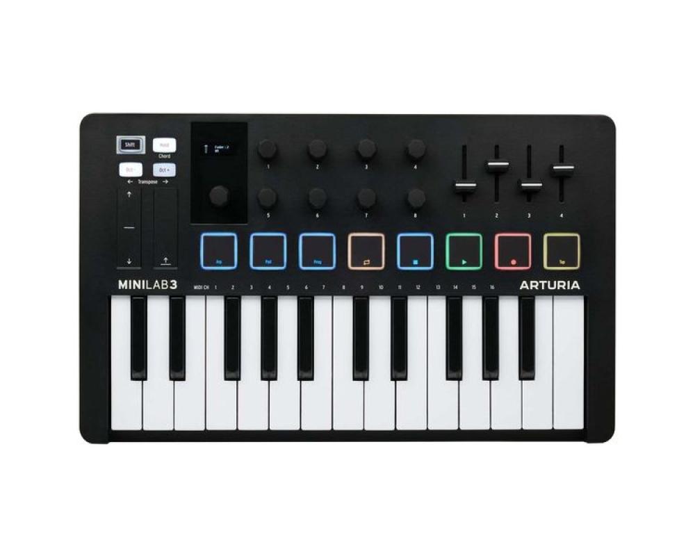 Arturia MiniLab 3 Black