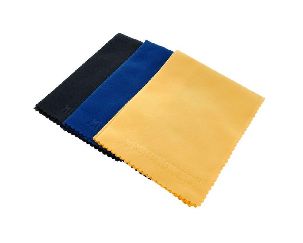 MusicNomad Microfiber Polishing Cloth Set