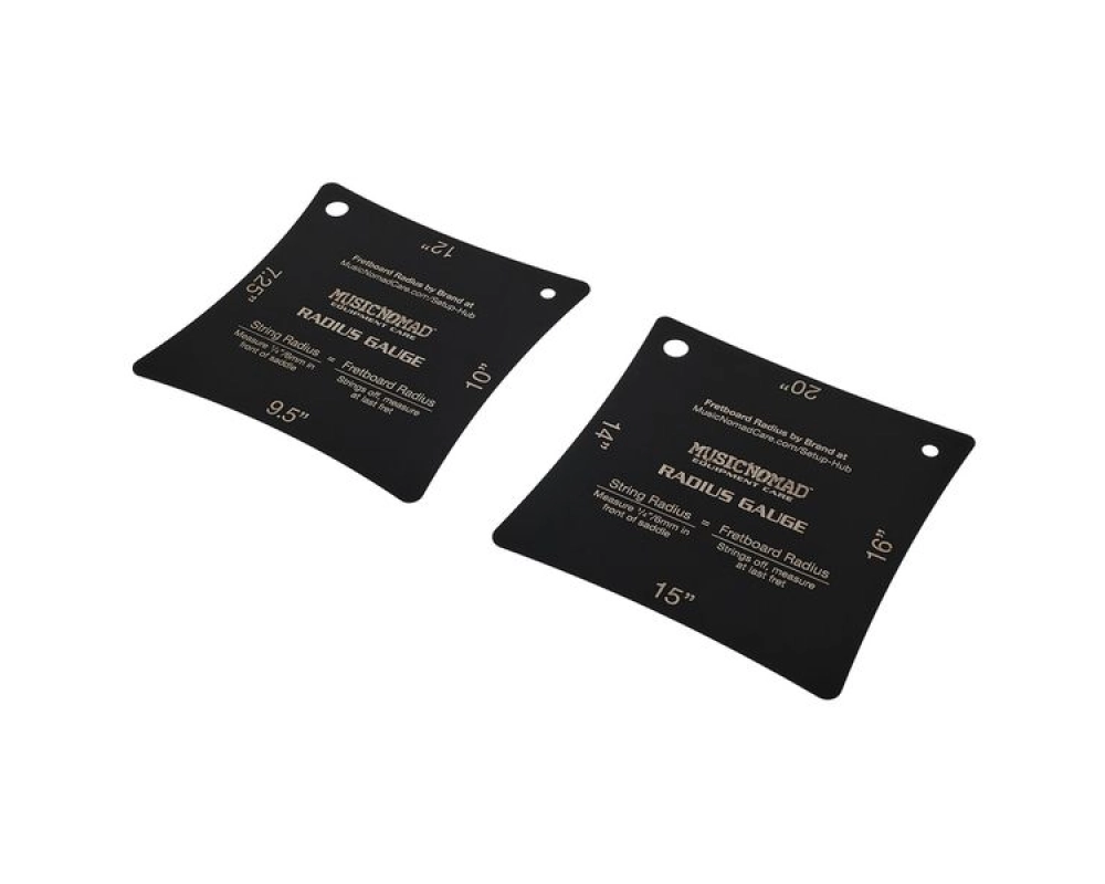 MusicNomad Precision Radius Gauge Set
