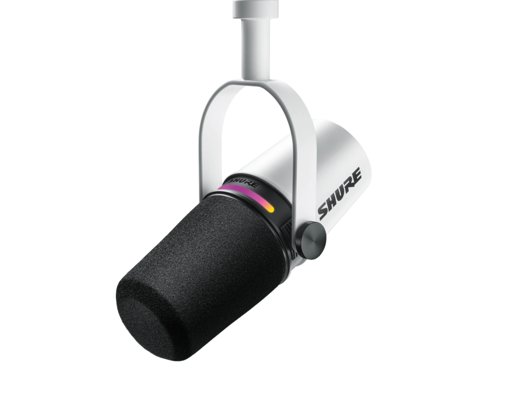 Shure MV7 Plus White