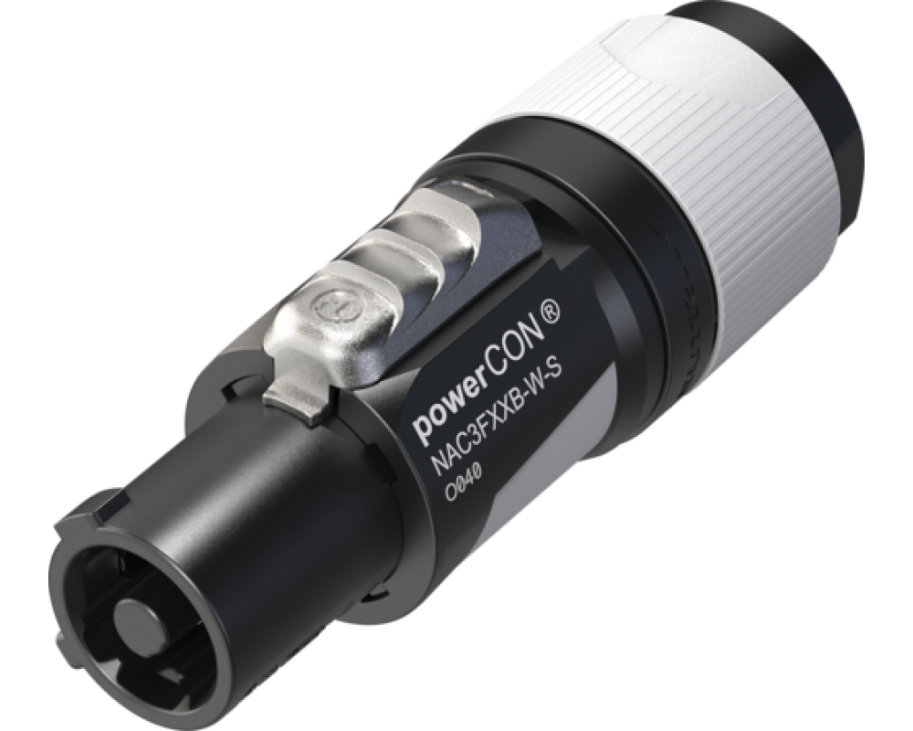 Neutrik NAC3FXXB-W-S