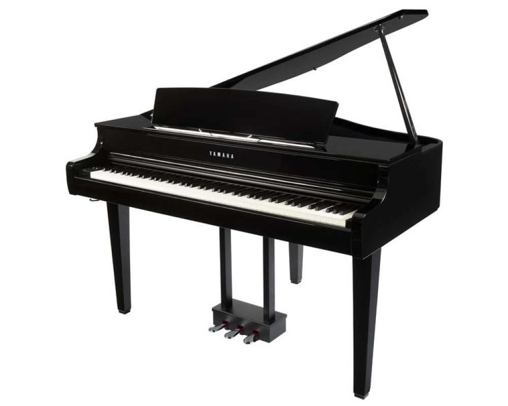 Yamaha CLP-865GP PE Clavinova Piano Digital de Cauda Black polished