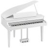 Yamaha CLP-865GP PWH Clavinova Piano Digital de Cauda White polished