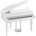 Yamaha CLP-865GP PWH Clavinova Piano Digital de Cauda White polished