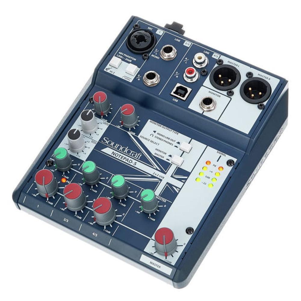 Soundcraft Notepad-5