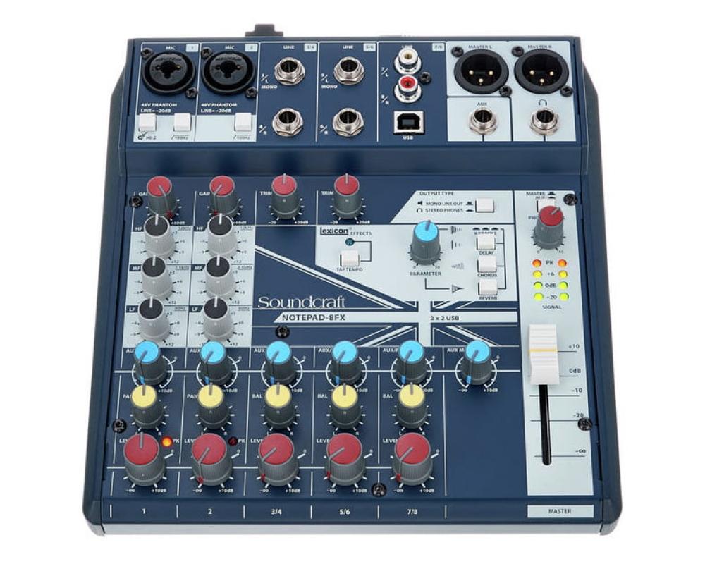 Soundcraft Notepad-8FX