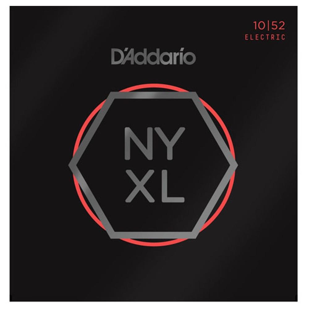 Daddario NYXL1052  10-52 Light Top/Heavy Bottom, NYXL Electric Guitar Strings