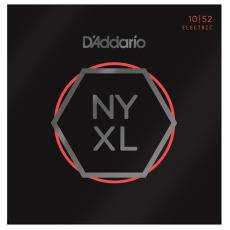 Daddario NYXL1052  10-52 Light Top/Heavy Bottom, NYXL Electric Guitar Strings