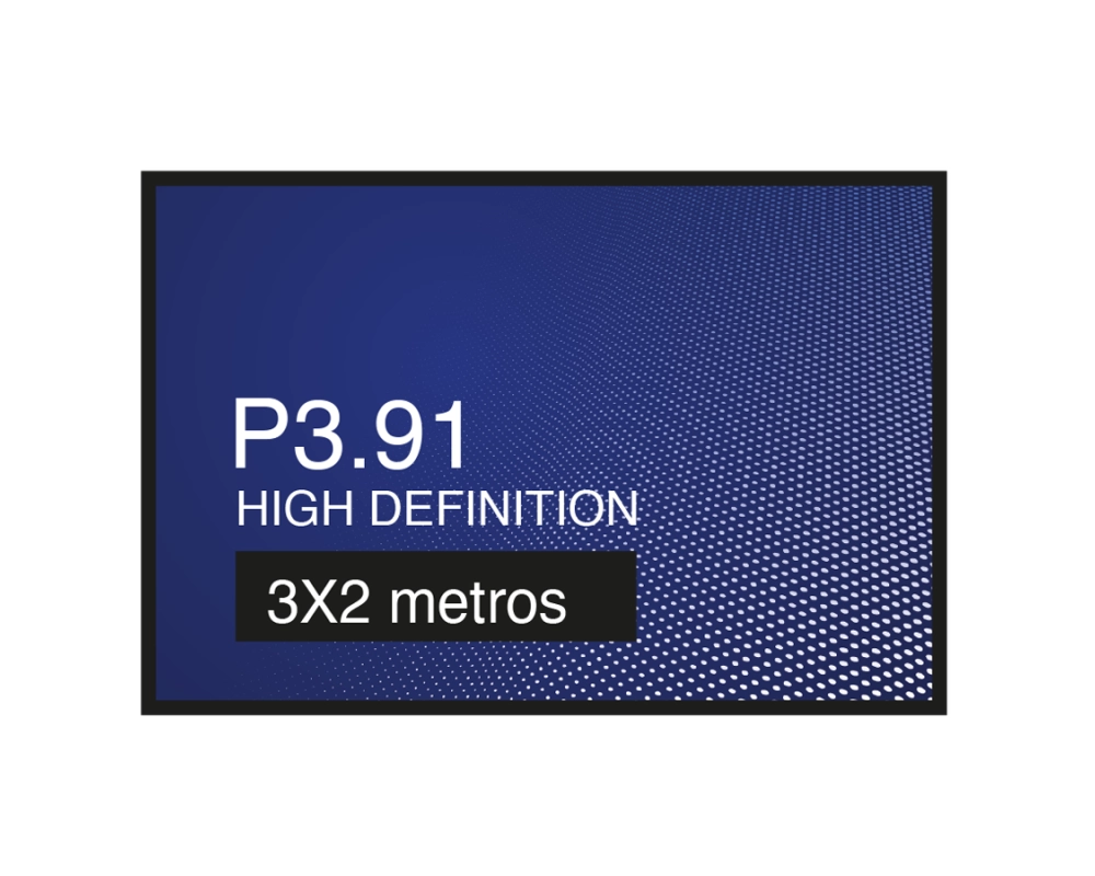Art System Ecran LED Outdoor P3.91 Pack 12- 3X2 metros