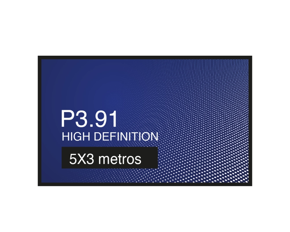 Art System Ecran LED Outdoor P3.91 Pack 30- 5X3 metros