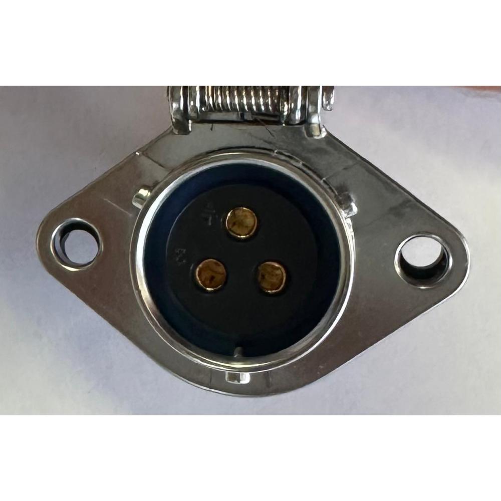 Art System ficha de painel de corrente 3 pinos