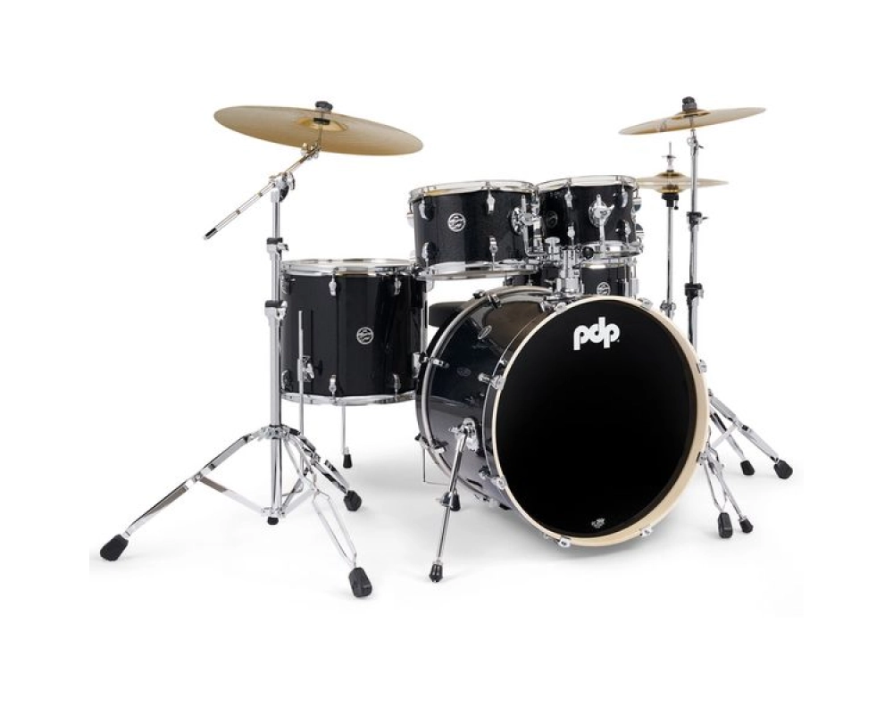 DW PDP MainStage Black Sparkle