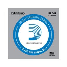 Daddario PL011 Plain Steel Guitar Single String, .011