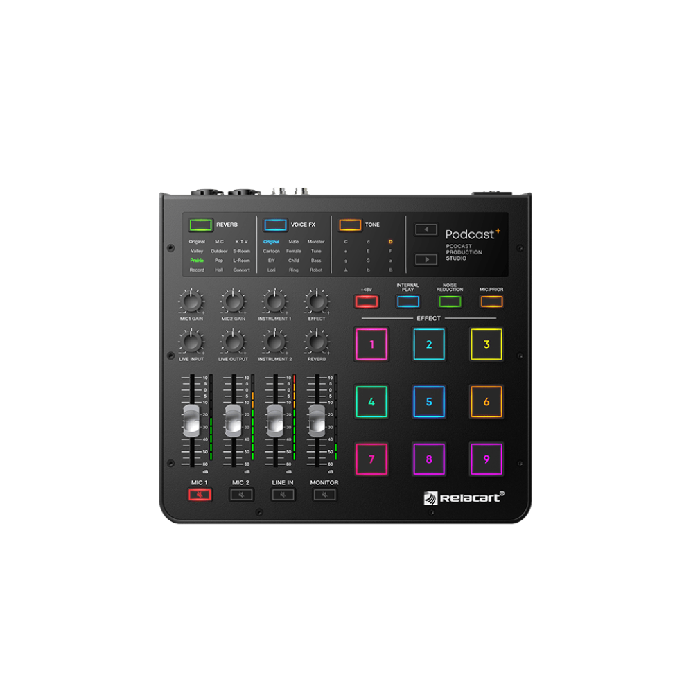 Relacart Podcast Production Studio