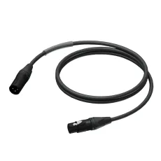 Procab PRD953/10 DMX AES/ EBU cable XLR male - XLR female HighFlex 10m