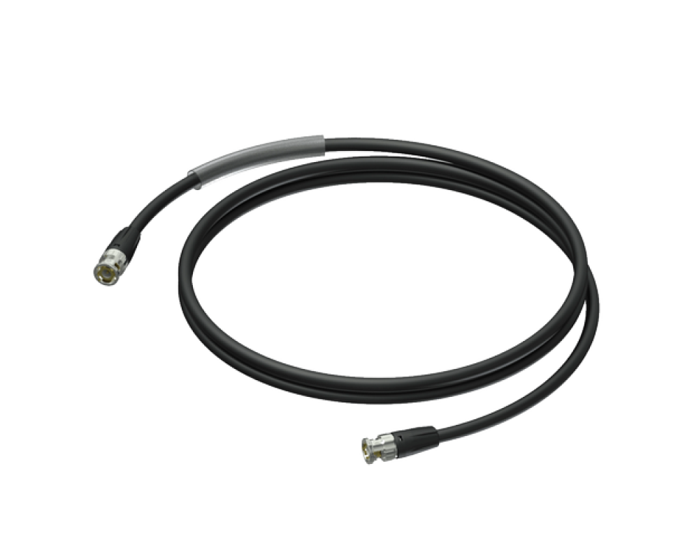 Procab PRV158/1.5 - 3G-SDI cable - BNC male - BNC male - HighFlex 1.5m