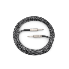 Daddario Custom Series Braided Instrument Cable, Grey, 6m