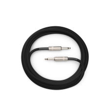 Daddario Custom Series Braided Instrument Cable, Black, 6m