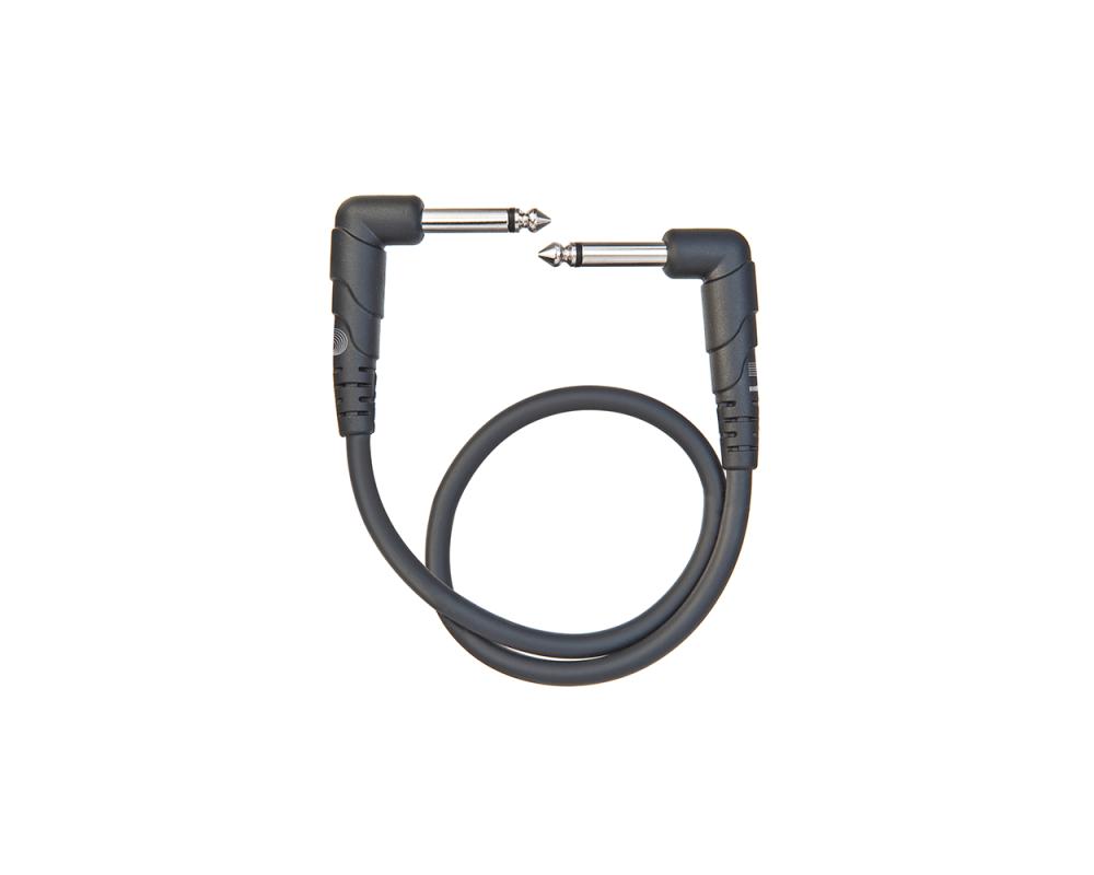 Daddario PW-CGTPRA-03 Classic Series Patch Cable, Right-Angle, 0.91m