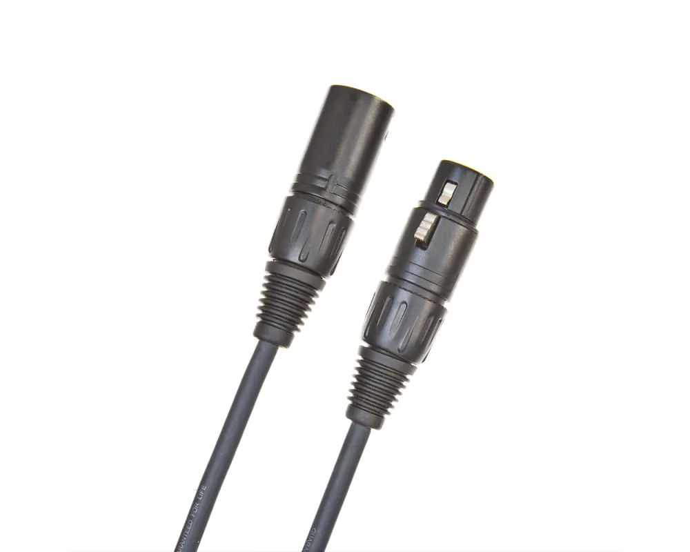 Daddario PW-CMIC-50 Classic Series XLR Microphone Cable, XLR to XLR 15m