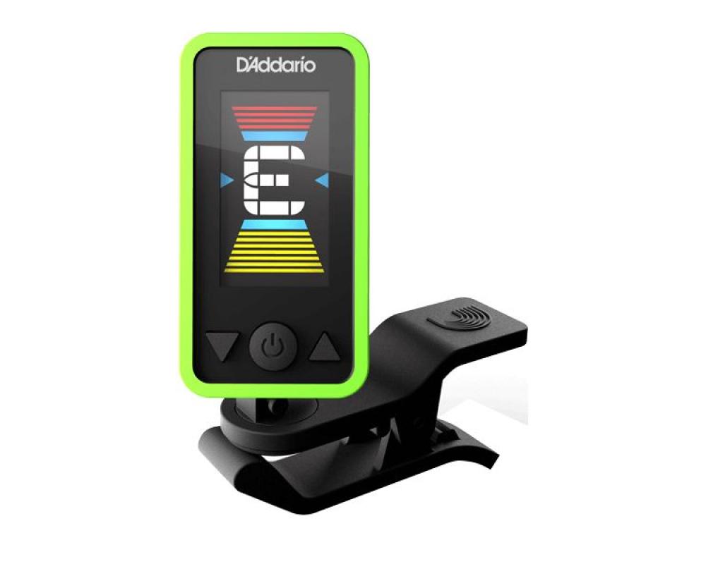 Daddario PW-CT-17GN Eclipse Headstock Tuner, Green