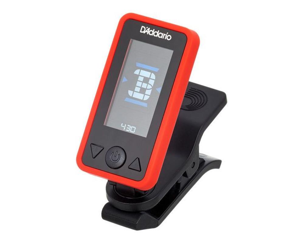 Daddario PW-CT-17RD Eclipse Headstock Tuner, Red