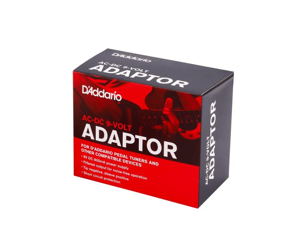 Daddario PW-CT-9VF  9V Power Adaptor, F-Style Plug