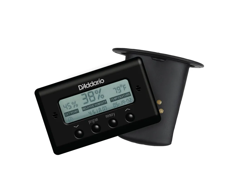 Daddario PW-GH-HTS Acoustic Guitar Humidifier Digital Humidity/Temperature