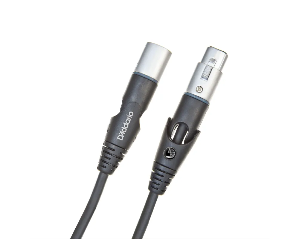 Daddario Microphone/Powered Speaker Cable, XLR to XLR w/ Swivel Connectors -