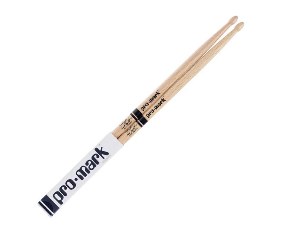 Promark PW747W Neil Peart 747 Shira Kashi Oak Drumstick, Wood Tip