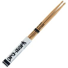 Promark PW7AW Classic Attack 7A Shira Kashi Oak Drumstick, Oval Wood Tip