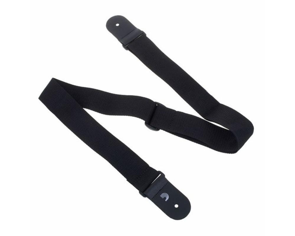 Daddario PWS100 Polypropylene Guitar Strap, Black
