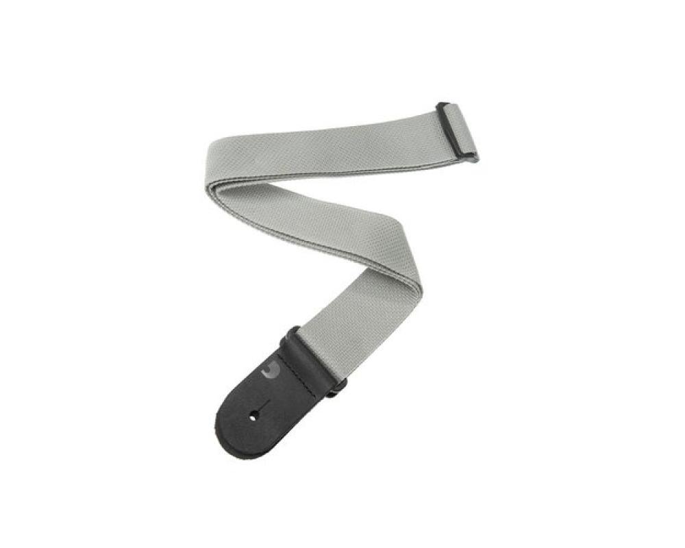 Daddario PWS105 Polypropylene Guitar Strap, Silver