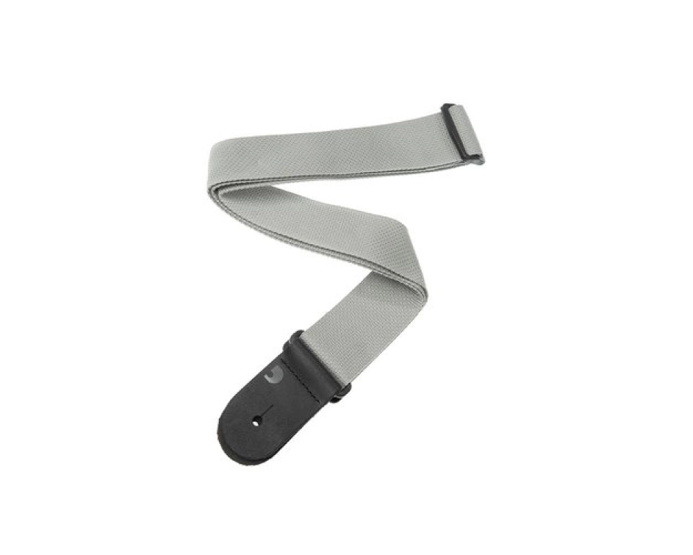 Daddario PWS105 Polypropylene Guitar Strap, Silver