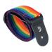 Daddario PWS111 Polypropylene Guitar Strap, Rainbow