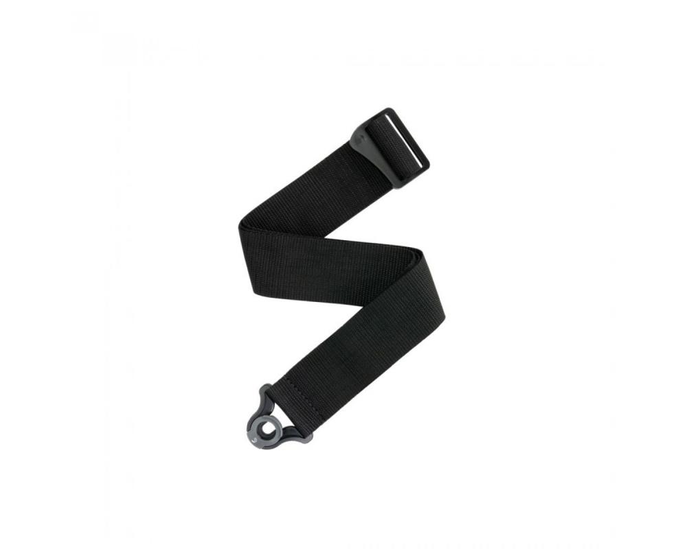 Daddario PWSAL400 Auto Lock Polypro Guitar Strap, Black