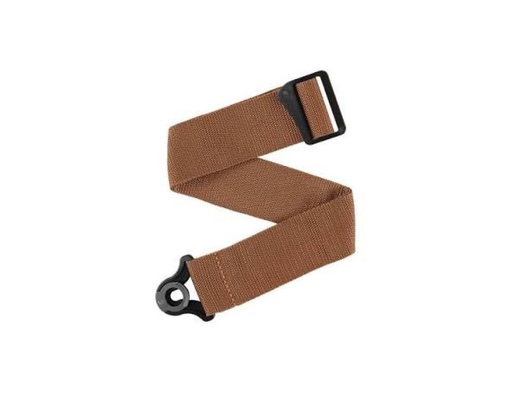 Daddario Auto Lock Locking Guitar Strap, Brown