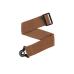 Daddario Auto Lock Locking Guitar Strap, Brown