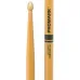 Promark R5AAGC Rebound 5A ActiveGrip Clear Hickory Drumstick, Acorn Wood Tip