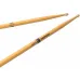 Promark R5AAGC Rebound 5A ActiveGrip Clear Hickory Drumstick, Acorn Wood Tip