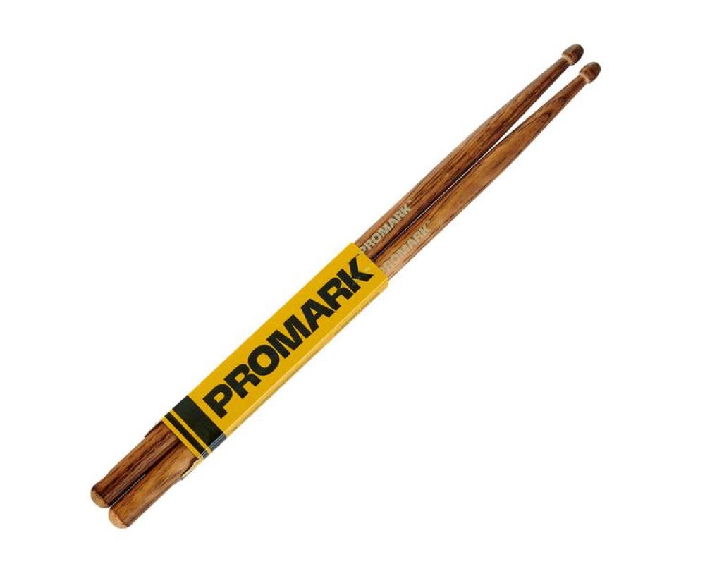 Promark R5BFG Rebound 5B FireGrain Hickory Drumstick, Acorn Wood Tip