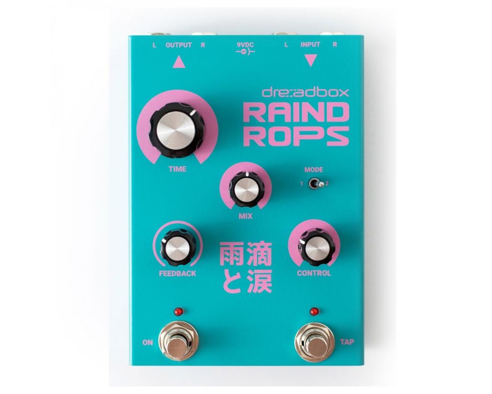 Dreadbox Rain Rops Delay, Pitch, Reverb