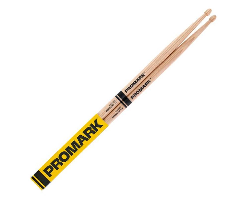 Promark RBH535AW Rebound 7A Hickory Drumstick, Acorn Wood Tip