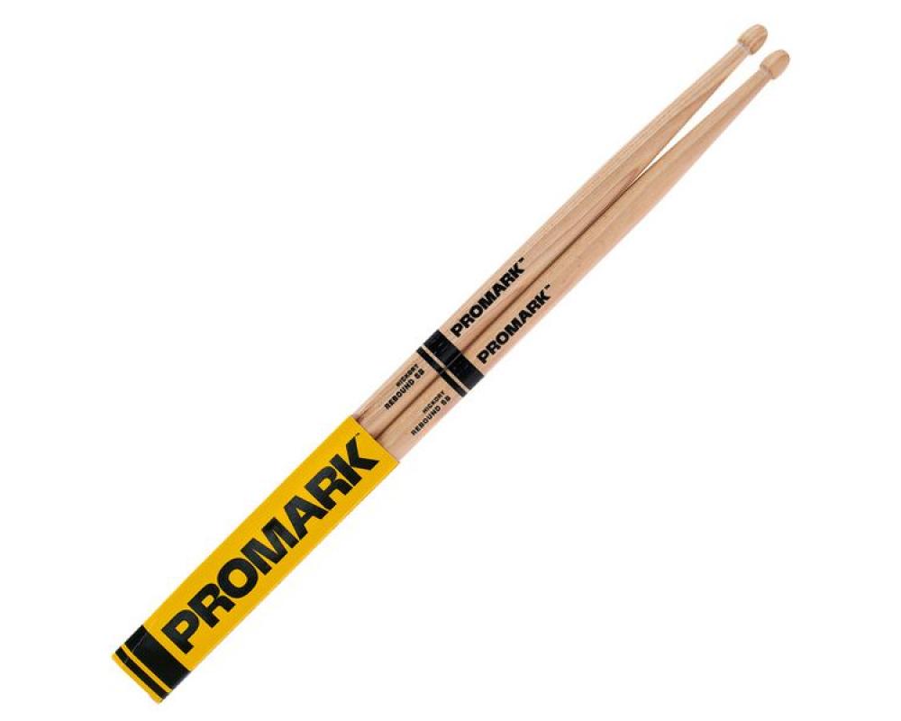 Promark RBH595AW Rebound 5B Hickory Drumstick, Acorn Wood Tip