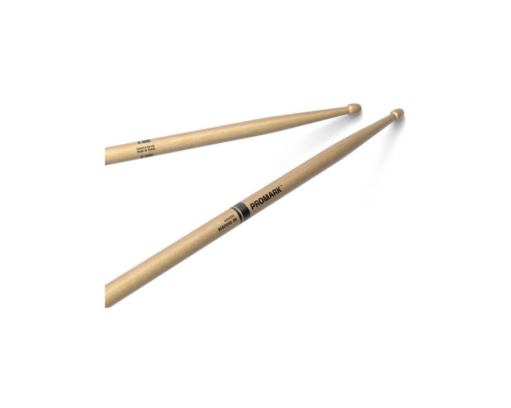Promark RBH625AW Rebound 2B Hickory Drumstick, Acorn Wood Tip