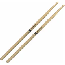 Promark RBH625LAW Rebound 2B Long Hickory Drumstick, Acorn Wood Tip