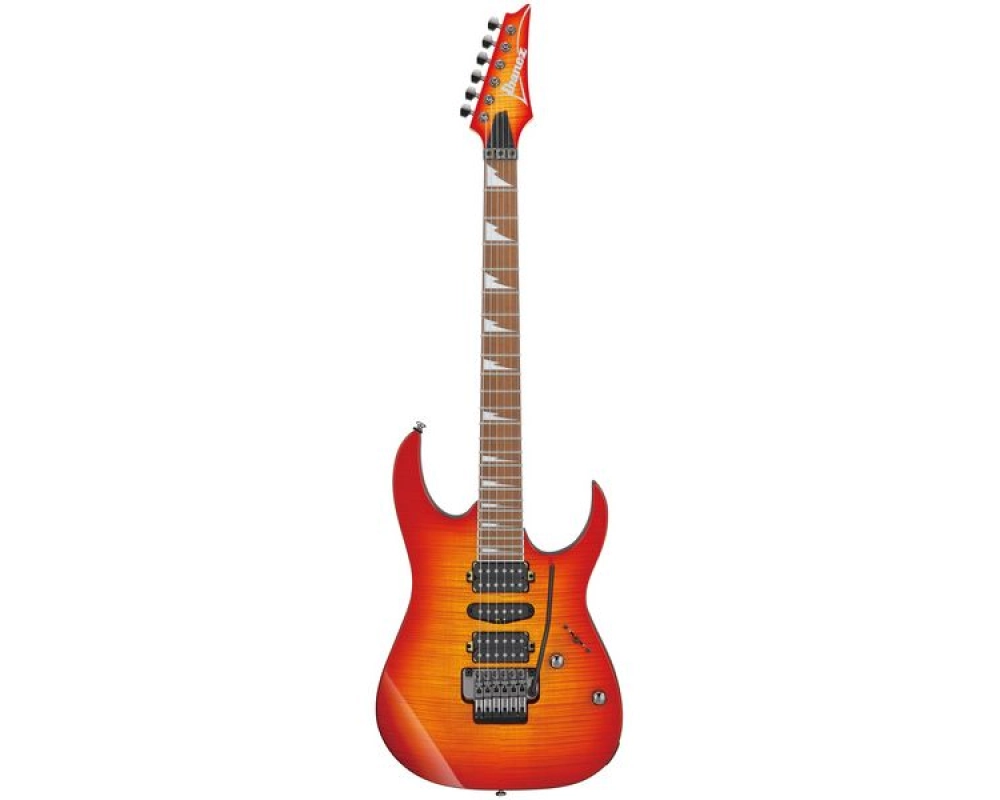 Ibanez RG470DXFM Cherry Sunburst, high-gloss