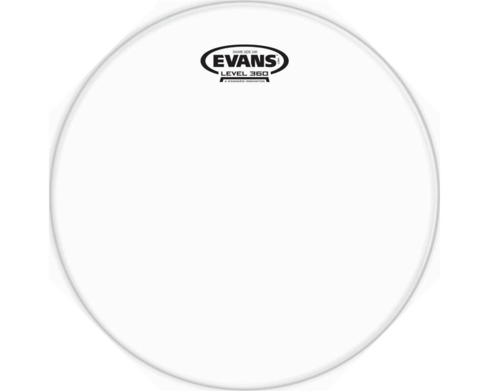 Evans Clear 300 Snare Side Drum Head, 14 Inch