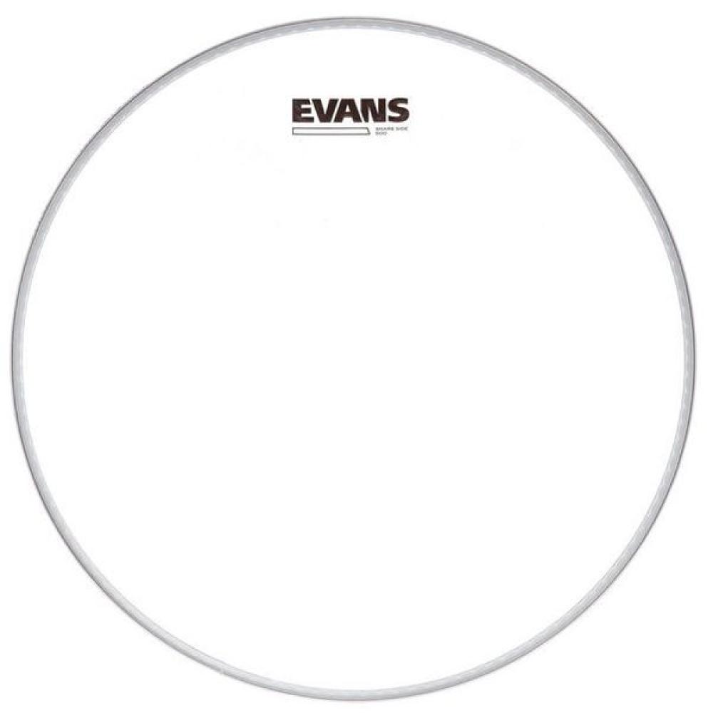 Evans Clear 500 Snare Side Drum Head, 14 Inch