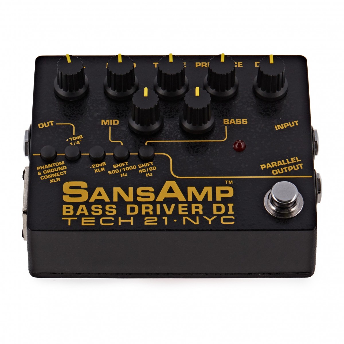 TECH 21 SansAmp Bass D DI V2 Jモデル Tech 21 SansAmp Bass Driver DI V2 - Amplificador de Baixo